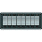 Blue Sea 8261 Waterproof Panel 8 Position - Slate Grey [8261]