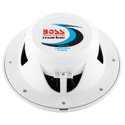 Boss Audio 6.5" MR60W Speakers - White - 200W [MR60W]