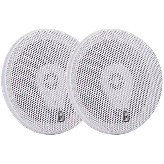 Poly-Planar MA-8506 6" 200 Watt Titanium Series Speakers - White [MA8506W]