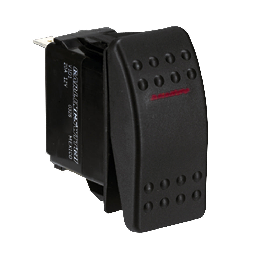 Paneltronics SPST ON/OFF Waterproof Contura Rocker Switch [001-675]