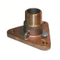 GROCO 1-1/4" Bronze NPS to NPT Flange Adapter [IBVF-1250]