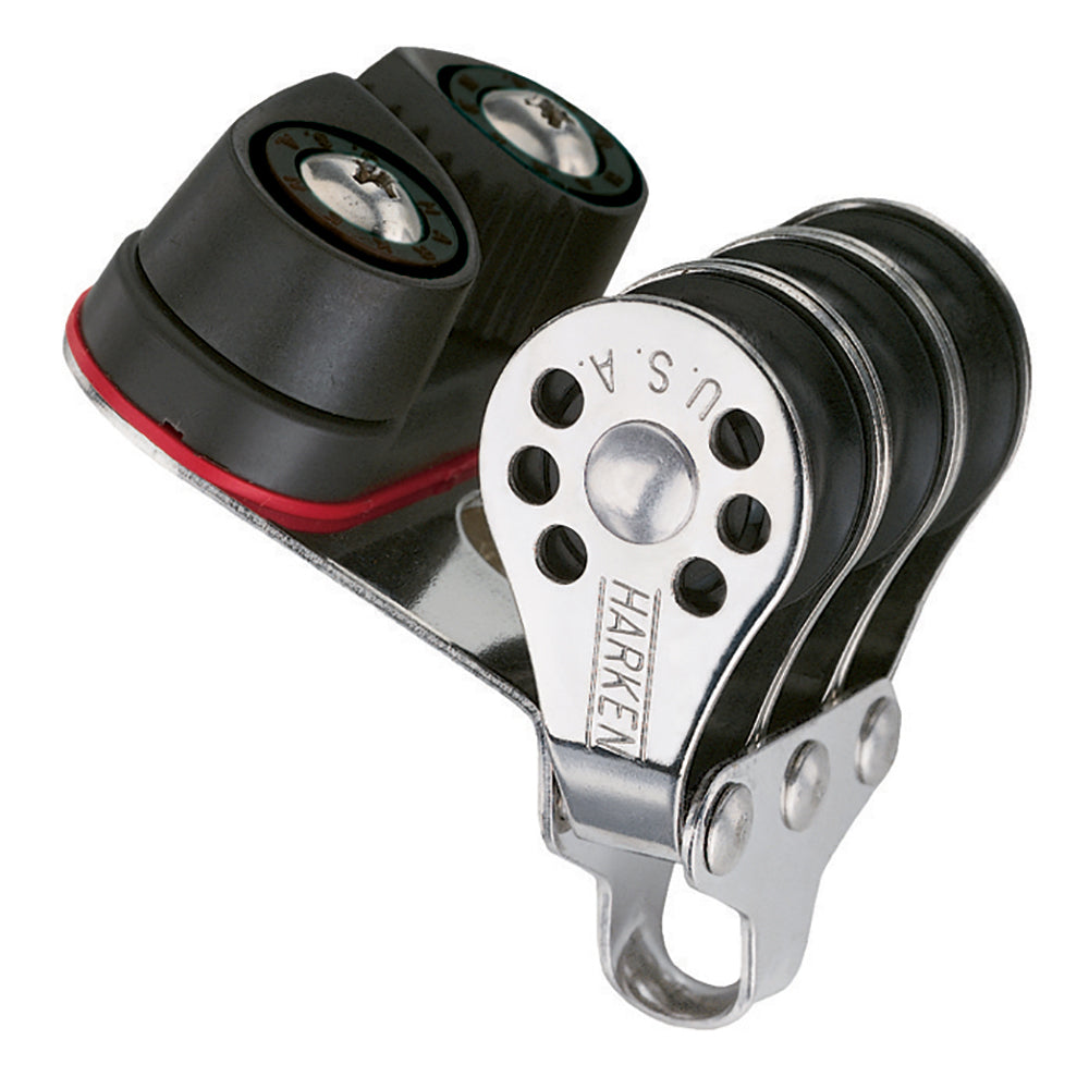 Harken 22mm Triple Micro Block w/Cam Cleat [230]