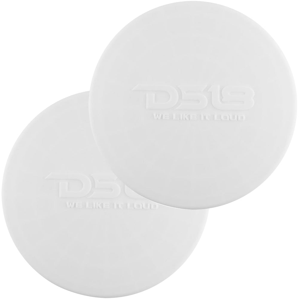 DS18 Silicone Marine Speaker Cover f/8" Speakers - White [CS-8W]